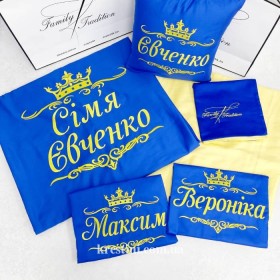 Постельное бельё из сатина "Золотые небеса"
